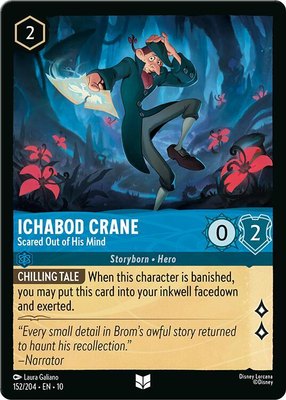 Ichabod Crane - Scared Out of His Mind, Whispers in the Well