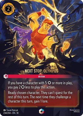 Next Stop, Olympus (Enchanted), Whispers in the Well