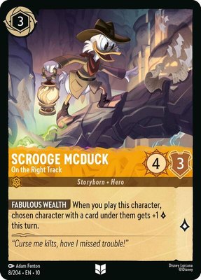 Scrooge McDuck - On the Right Track, Whispers in the Well