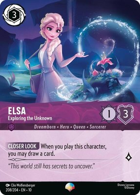 Elsa - Exploring the Unknown (Epic), Whispers in the Well