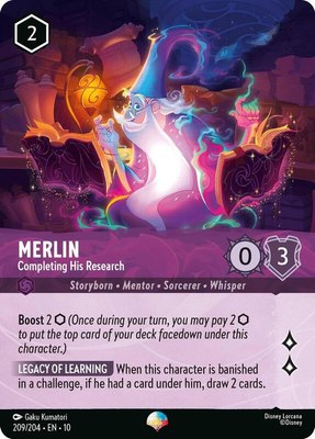 Merlin - Completing His Research (Epic), Whispers in the Well