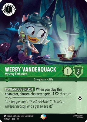 Webby Vanderquack - Mystery Enthusiast (Epic), Whispers in the Well