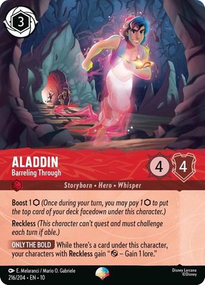 Aladdin - Barreling Through (Epic), Whispers in the Well