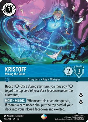 Kristoff - Mining the Ruins (Epic), Whispers in the Well
