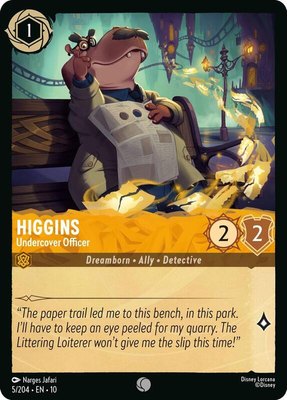 Higgins - Undercover Officer, Whispers in the Well