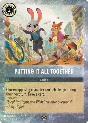 Putting It All Together, Disney Lorcana Promo Cards