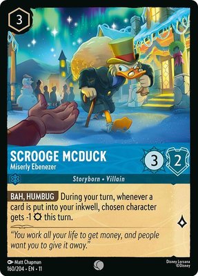Scrooge McDuck - Miserly Ebenezer, Winterspell
