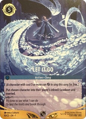 Let It Go (Disney Lorcana Challenge), Disney Lorcana Promo Cards