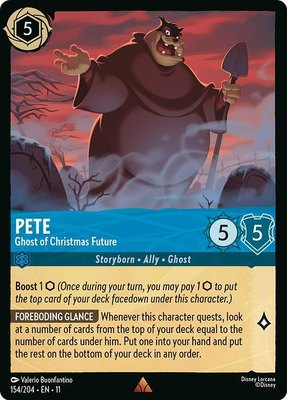 Pete - Ghost of Christmas Future, Winterspell