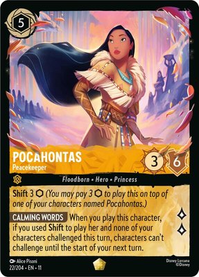 Pocahontas - Peacekeeper, Winterspell