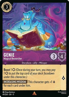 Genie - Magical Researcher, Winterspell