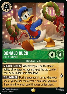 Donald Duck - Fred Honeywell, Winterspell