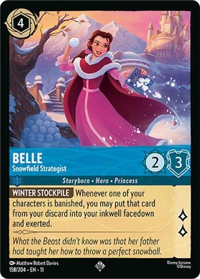Belle - Snowfield Strategist, Winterspell