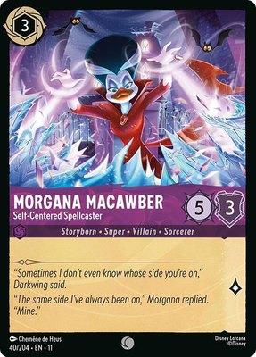 Morgana Macawber - Self-Centered Spellcaster, Winterspell
