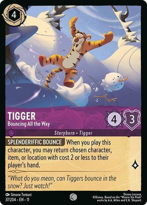 Tigger - Bouncing All the Way, Winterspell