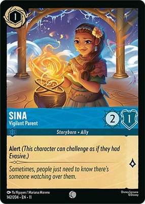 Sina - Vigilant Parent, Winterspell