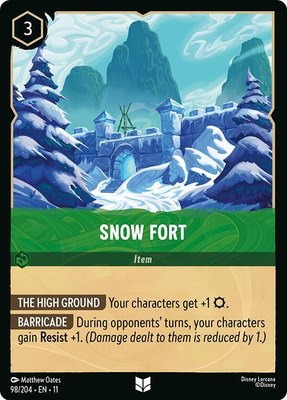 Snow Fort, Winterspell