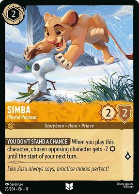 Simba - Playful Pouncer, Winterspell