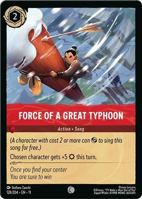 Force of a Great Typhoon, Winterspell