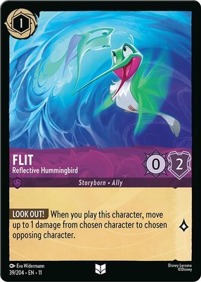 Flit - Reflective Hummingbird, Winterspell