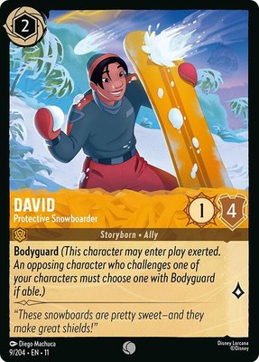 David - Protective Snowboarder, Winterspell