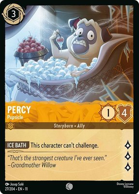Percy - Pupsicle, Winterspell
