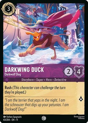 Darkwing Duck - Darkwolf Dog, Winterspell