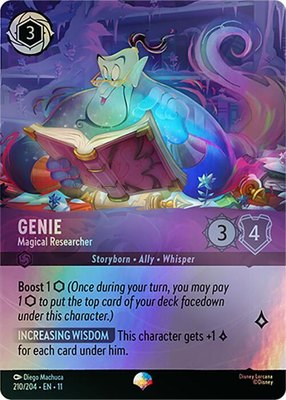 Genie - Magical Researcher (Epic), Winterspell