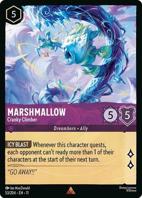 Marshmallow - Cranky Climber, Winterspell