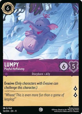 Lumpy - Playful Heffalump, Winterspell