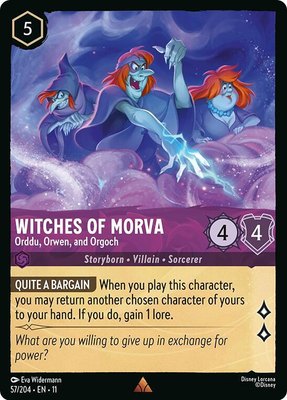 Witches of Morva - Orddu, Orwen, and Orgoch, Winterspell