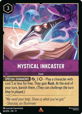 Mystical Inkcaster, Winterspell