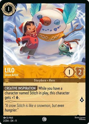 Lilo - Snow Artist, Winterspell
