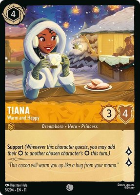 Tiana - Warm and Happy, Winterspell