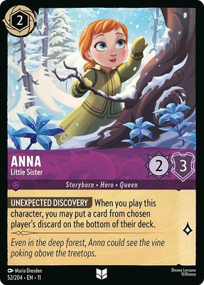 Anna - Little Sister, Winterspell