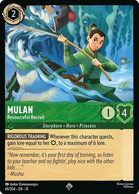 Mulan - Resourceful Recruit, Winterspell