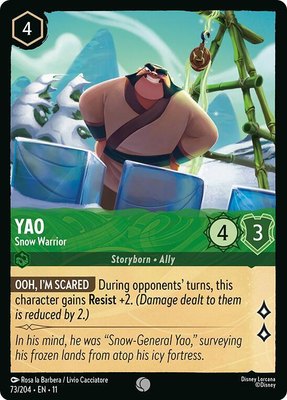 Yao - Snow Warrior, Winterspell