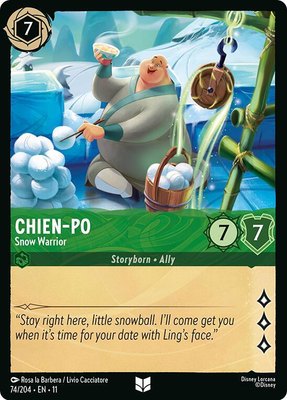 Chien-Po  - Snow Warrior, Winterspell