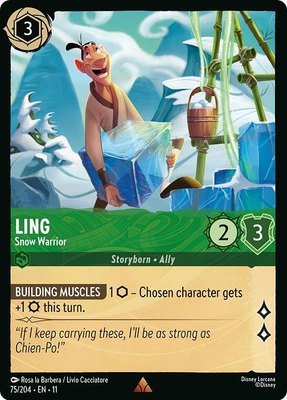 Ling - Snow Warrior, Winterspell