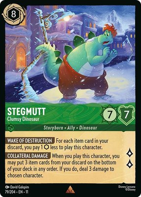 Stegmutt - Clumsy Dinosaur, Winterspell