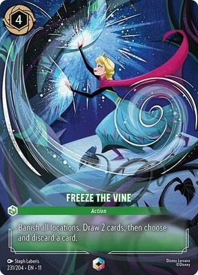 Freeze the Vine (Enchanted), Winterspell