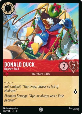 Donald Duck - Nephew Fred, Winterspell
