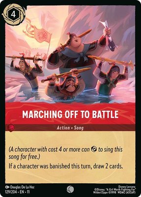 Marching Off to Battle, Winterspell