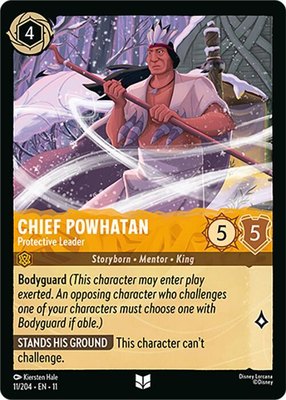 Chief Powhatan - Protective Leader, Winterspell
