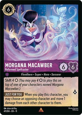 Morgana Macawber - Reformed Spellcaster, Winterspell