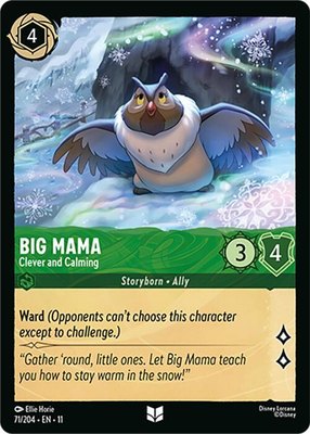 Big Mama - Clever and Calming, Winterspell