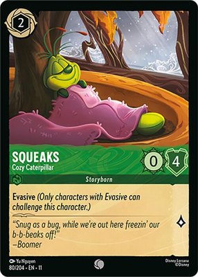 Squeaks - Cozy Caterpillar, Winterspell