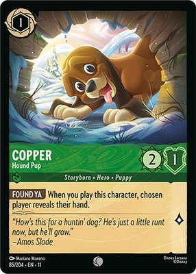 Copper - Hound Pup, Winterspell