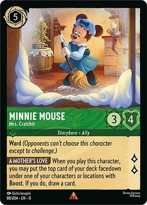 Minnie Mouse - Mrs. Cratchit, Winterspell