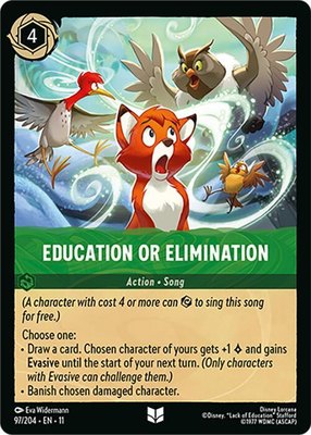 Education or Elimination, Winterspell